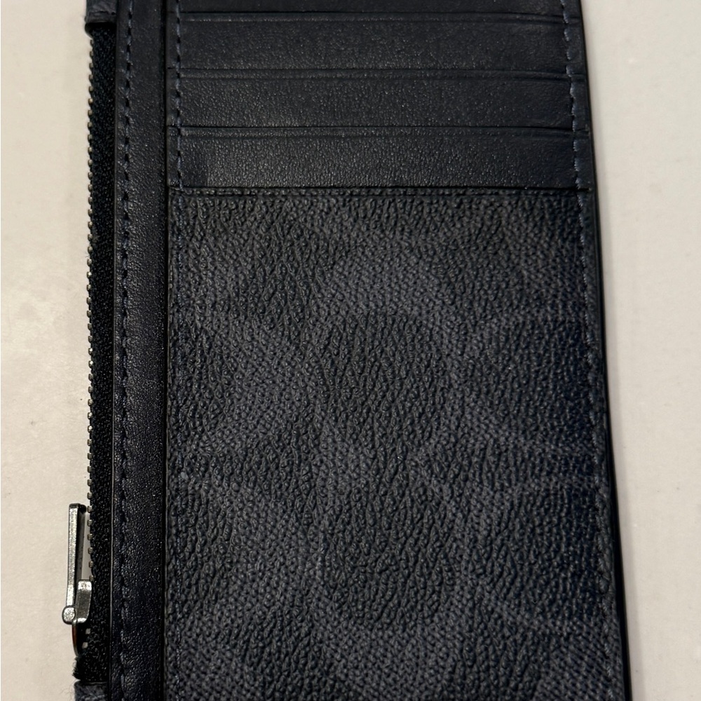 Black Leather Card Holder